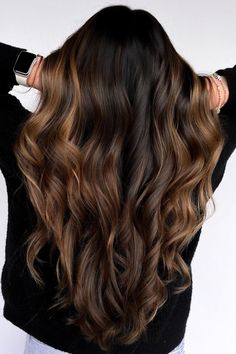 "Discover the Secret: Hidden Hair Colors That Surprise" Dark Brown Hair Color Ideas, Hair Stages, Hidden Hair Color, Pastel Rainbow Hair, Dark Chocolate Brown Hair, Dark Brown Balayage, Brown To Blonde Ombre, Brown Hair Color Ideas