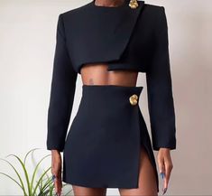 High Fashion Vintage, Glam Dresses, Looks Chic, Fashion Vintage, Suit Fashion, Look Fashion