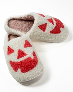 Spook-tacular slippers you'll be ready for any horror movie marathon! Cozy & Warm style slip-on slippers. Soft and comfortable for maximum comfort all day long. Great for all genders. Details: Plush Top Sizes: 6-11 Color: Pink Sole: Rubber Material: Faux Fur, Fleece Lining Closure Type: Slip-on Fun Synthetic Slippers For Indoor Use, Fun Indoor Synthetic Slippers, Fall Synthetic Slip-on Slippers, Fun Synthetic Indoor Slippers, Horror Movie Marathon, Playful Slip-on Synthetic Slippers, Fun Non-slip Synthetic Slippers, Kawaii Slip-on Synthetic Slippers, Red Non-slip Indoor Slippers