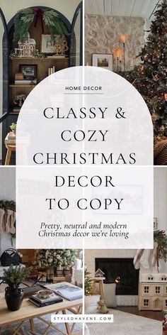 So excited to share the Christmas decor inspiration that's inspiring us for 2024! See our fav modern Christmas decor ideas that we're sure you'll love and plan your Christmas decorations before they sell out! 2024 Farmhouse Christmas Decor, Xmas Indoor Decor Ideas, 2024christmas Decor, Farmhouse Christmas Tray Decor Ideas, Neutral Outdoor Christmas Decor, Modern Natural Christmas Decor, European Christmas Decor Ideas, Neutral Christmas Decorating Ideas, Neutral Cozy Christmas Decor