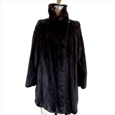 Vintage dark brown mink jacket by Gartenhouse - size small-medium - NextStage Vintage Formal Brown Fur Coat For Fall, Brown Winter Fur Coat For Formal Occasions, Brown Fur Coat For Formal Winter Occasions, Mink Jacket, Shawl Collar, Vintage Jacket, Raglan Sleeve, Dark Brown, Like New