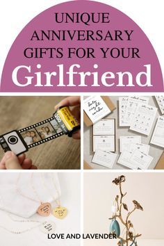 unique anniversary gifts for your girlfriend