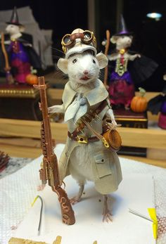 Mouse Taxidermy, Taxidermy Rat, Funny Taxidermy, Funny Rats, Mouse Photos, Do Cute, Online Quiz