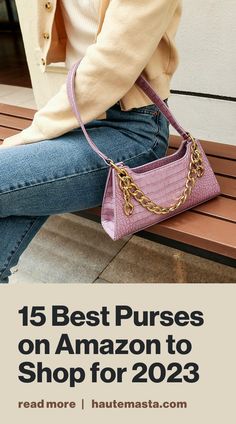 The new year is just around the corner, and with that comes a wave of stylish fashion trends. One accessory that is sticking around for the long haul is the purse. Take a look at these 15 best purses on Amazon to shop for 2023 and make a statement this coming year! Treat yourself or find the perfect gift for your loved ones - whatever you choose, you'll be sure to find something special. Check them out now! Fall Purse Trends, Popular Purses, Glitter Purse, Bags For Ladies, Casual Purse, Large Beach Bags