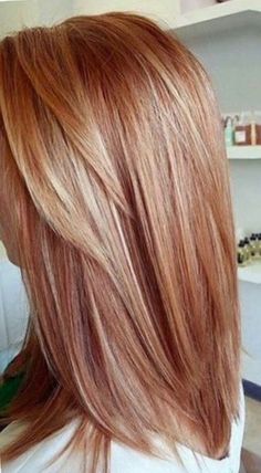 Blonde Hair With Copper Highlights, Light Auburn Hair, Funny Airport Signs, Airport Signs, Fall Hair Color Ideas