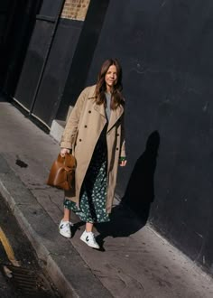 Trench Coat Street Style, Winter Mode, 가을 패션, Mode Inspiration