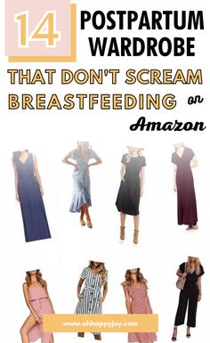 Nursing tops and dresses for the summer that you can wear even after you are done breastfeeding! I love these stylish and casual nursing outfits for summer! Breastfeeding Outfits Winter, Nursing Outfits Breastfeeding, Cute Nursing Outfits, Nursing Friendly Outfits Summer, Postpartum Outfits Summer, Best Nursing Tops