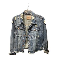 Brand: BLANKNYC Style: JACKET DENIM Color: BLUE DENIM Size: L SKU: 103-103335-9110 CONDITION: GENTLY USED Jacket Denim, Denim Color, Blank Nyc, Colored Denim, Blue Denim, Denim Jacket, Color Blue, Blue, Color