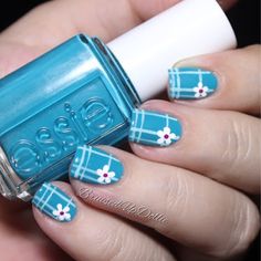 Plaid Nail Art, Nail Paints, Sweet Nails, Nails Arts, Super Cute Nails, Plaid Nails, Arts Ideas, Pretty Nail Art Designs