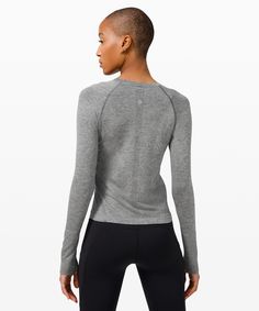 Go ahead, get sweaty. The Swiftly Tech collection, powered by seamless construction, is the ultimate gear for running and training. Shortened length means no riding up on race day. Swiftly Tech Long Sleeve, Rise And Run, Swiftly Tech, Womens Long Sleeve Shirts, Race Day, Go Ahead, Hip Length, How To Run Longer, Fabric Material