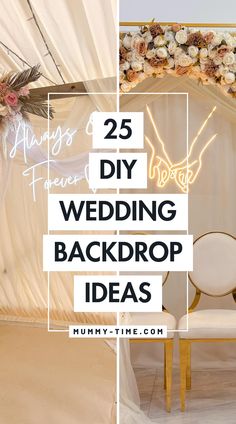 the top 25 diy wedding backdrop ideas for every type of decoration in your home