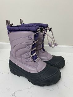 The North Face Girls Waterproof Snow Boots Size 5. Womens Snow Boots, North Face Girls, Waterproof Snow Boots, Snow Boots Women, Sorel Winter Boot, Waterproof Boots, Fashion Sewing, Snow Boots, Winter Boots