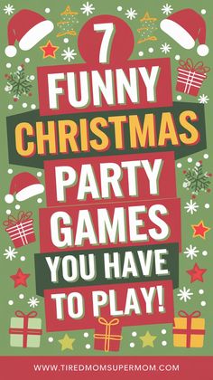 Get your holiday party rolling with these funny Christmas party games for groups! From the exciting Saran Wrap Ball game to classic Xmas party games, these Christmas Eve games bring fun for all ages. Perfect for family gatherings or Christmas party games for adults, these fun holiday games will keep everyone laughing and entertained! Christmas Party Games For Senior Adults, Door Prize Games Christmas, Holiday Group Games For Adults, Christmas Word Games For Adults, Reindeer Poop Game, Games For Ladies Christmas Party, Adult Christmas Party Games For Groups, Adult Xmas Games, Work Christmas Party Ideas Games