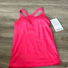 Nwt Color Lipstick Lululemon Ebb To Street Tank, Ebb To Street Tank, Anna Claire, Lulu Outfits, Lululemon Ebb To Street, Color Lipstick, Lululemon Tops, Summer Fits, Jewelry Outfit