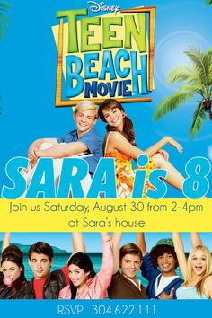 the cast of teen beach movie