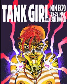 Tank Girl Wind Rises, Modern Graphic Art, Arte Punk, Surreal Photos, Arte Cyberpunk