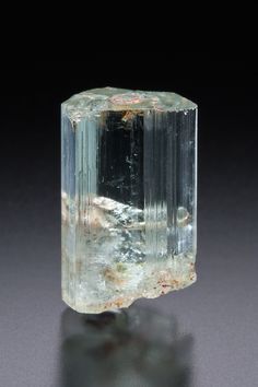 Aquamarine  Fukuoka Mine, Fukuoka-cho, Ena-gun, Gifu prefecture, Japan Beautiful Gemstones, Material Textures, Beautiful Rocks, Mineral Collection, Greenish Blue, Mineral Stone