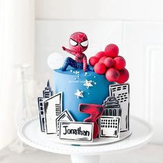 With great cake, comes a great party! Our superheroes themed cakes inspired by your fav comic heroes will elevate your party with its handcrafted attention to details, flavours, moist layers, and low sugar recipe that’s suitable for all ages.   For orders and enquiries, we can be contacted via whatsapp at +65 81813689! ✨  #bakerysg #sgcakes #sgevents #bespokecakes  #sgbirthdaycakes #customisedcakesg #customcake #specialtycakes #weddingcake #childrenscake #cakesofinstagram #cakecreations #artisancake #cakesofig #avengers #spiderman #superheroparty #marvel #comics #spidermancake Cake Designs Birthday Spiderman, Cake With Spiderman, Spiderman Birthday Cake Ideas, Birthday Cake Spiderman, Spiderman Cake Ideas, Spiderman Cakes, Cake Spiderman, Spiderman Birthday Party Decorations, Hero Cake