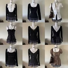 Goth Lolíta Aesthetic, All Black Coquette Outfit, Dark Croquettes Fashion, Vampy Outfits Aesthetic, Fatal Frame Outfits Aesthetic, Dark Coqquete Clothes, Dark Lolíta Outfit, Goth Vintage Outfits, Fatal Frame Outfits Ideas