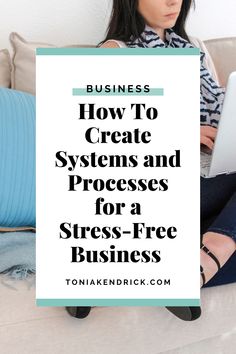 Are you struggling to keep your business organized, on track, and stress-free? If so, then you need to learn how to create effective systems and processes. This guide will help you create systems and processes to help your business run more efficiently and keep you stress-free. With a few steps and some discipline, you’ll be able to create efficient systems and processes that will be the backbone of your business. Research Writing, Business Systems, Writing Blog Posts, Business Mindset, Time Management Tips, Business Inspiration, Blog Writing