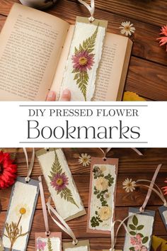 Pressed Flower Bookmarks, Sugar Maple Farmhouse Pressed Flower Bookmarks, Flower Bookmarks, Pressed Flower, Flowers