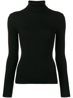 Keep things in your wardrobe simple, life is complicated enough. Made from comfortable black stretch-wool, this rib-knit turtleneck jumper from 3.1 Phillip Lim is minimal with maximum style impact. Easy. Featuring a turtle neck, a ribbed design, a fitted silhouette and long sleeves. Black Turtle Neck, Fitted Jumper, Turtle Neck Jumper, Dr Wardrobe, Dr Closet, Black Turtleneck, Knitwear Design, Phillip Lim, Mua Sắm