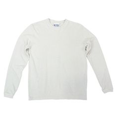 Baja Long Sleeve Hemp Shirt | Jungmaven Hemp Clothing Everyday Soft-washed Organic Cotton Sweatshirt, Soft Organic Cotton Tops For Fall, Soft-washed Organic Cotton Tops For Fall, Everyday Relaxed Fit Organic Cotton Sweater, Everyday Organic Cotton Relaxed Fit Sweater, White Conscious Crew Neck Top, Conscious White Crew Neck Top, White Relaxed Fit Eco-friendly Tops, Relaxed Fit Organic Cotton Crew Neck Sweater