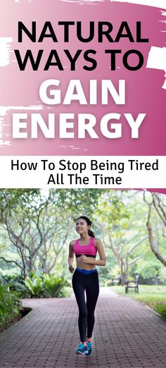 You noticed you are tired all the time? Here are some tips on how to gain energy naturally and become energized easily.