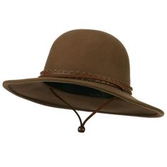 PRICES MAY VARY. 3 sizes available; M(57 cm), L(59 cm), and XL(61 cm). Adult/Male. Fitted with an adjustable elastic tie in the crown. Crown measures 4 inches deep. Brim measures 3 1/2 inches wide. Authentic style safari hat for men featuring an adjustable leather chin strap.
Round top crown.
Crown of hat is accented with a same color leather hat band.
Brim is slightly downturned.
This fashionable safari hat can be worn for casual and formal outings like walks in the park, camping trips, parties Wide Brim Hat Men, Gambler Hat, Safari Hat, Leather Hat, Rugged Style, Hat For Men, Western Hats, Leather Hats, Hat For Man