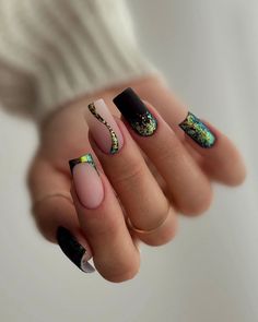 Ombre Acrylic, Unghie Nail Art, Photos Quotes, Sassy Nails, Square Nail Designs, Transparent Flowers, Her Nails