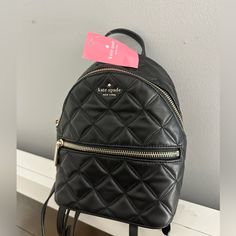 Kate Spade Mini Backpack New With Tags Super Cute <3 You Can Use It Multiple Ways Retail $339 Price $160 Kate Spade Backpack For Errands, Chic Kate Spade Backpack For Errands, Kate Spade Chic Backpack With Adjustable Strap, Luxury Kate Spade Backpack For Travel, Chic Kate Spade Satchel Backpack, Luxury Backpack With Zipper Closure For Errands, Chic Backpack For Shopping, Luxury Kate Spade Travel Backpack, Luxury Kate Spade Backpack For Daily Use