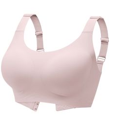 PRICES MAY VARY. Super Smooth & Breathable - Made of 55% Nylon and 45% Spandex. Super stretch and comfortable, breathable and no odor. Our bra will perfectly gentle to your skin and will not compress your chest, no restraint. It feels like you are not wearing anything. It is also washable and durable, and will not deform after washing. Double Soft Support - With the "W" shape and 3D Cup shape support design, soft and powerful. Our bra provides full coverage and high support for you, which can pr Bra Extender, Wireless Bras, Sleep Bra, Comfy Bra, Short Torso, Support Design, Full Coverage Bra, Everyday Bra, Yoga Bra