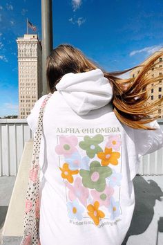 Sorority Tshirt Designs, Sorority Shirt Designs, Sorority Sweatshirts, Sorority Designs, University Tees, Charles River, Sorority Tshirts, Cotton Polyester Fabric, Sorority Outfits