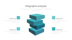 three dimensional boxes with the text info graphic