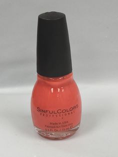 You will receive 1 ~ Sinful Colors Professional Nail Polish Color # 974 Sunburnt .5 oz Sinful Colors, Professional Nails, Nail Polish Colors, Nail Polish, Nails, Color