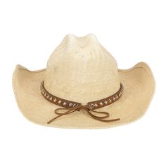 Exude luxury in the Wave Rider Women's Cattleman's Crease Cowboy hat. This exquisite hat is crafted from tightly woven 100% paper, featuring a distressed design and faux leather band. Its adjustable size and UPF 50+ sun protection make it the perfect accessory to protect from the elements in style. Absorb mid-day rays in effortless sophistication. Features: Color: NaturalMaterials: 100% PaperSize: 57cmBrim Size: 3.5"Sun Protection: UPF 50+Adjustable Adjustable Straw Hat For Rodeo With Short Brim, Adjustable Straw Hat With Curved Brim For Country Events, Western Style Adjustable Straw Hat With Flat Brim, Adjustable Flat Brim Western Straw Hat, Adjustable Woven Sun Hat For Rodeo, Adjustable Toquilla Straw Hat For Ranch, Western Style Adjustable Woven Sun Hat, Adjustable Straw Fedora For Rodeo, Brown Woven Hat For Rodeo