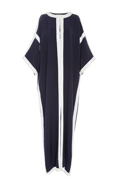 Kimono Sleeve Caftan Dress by CAROLINA HERRERA for Preorder on Moda Operandi Caftan Dress Kaftan, Dress Moda Operandi, Silk Caftan, Resort Wear Dresses, Kaftan Designs, Mode Abaya, Silk Kaftan, Modest Wear