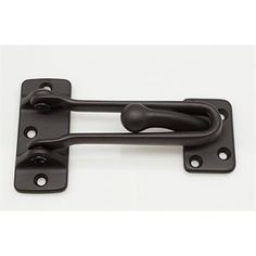 an image of a black door handle on a white background