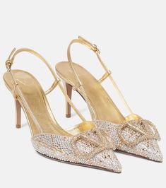 Festival Shoes, V Logo, Mid Heels Pumps, Mid Heel Sandals, Kitten Heel Pumps, Gold Heels, Patent Leather Pumps