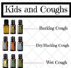 Natural Remedies For Cough, Natural Remedies For Colds, Oil For Cough, Remedies For Cough, Essential Oils For Cough, Doterra Oils Recipes, Kids Cough, Essential Oils For Babies