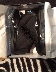 Gamma blue 11's in still in the box Blue 11s, The Box