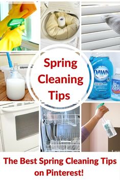 the best spring cleaning tips on pinterest