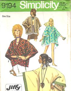 a woman's top and skirt pattern from the 1970 sewing book simplicity