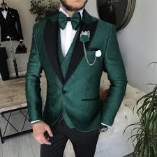 Tuxedo For Wedding, Men Tuxedo, Designer Tuxedo, Green Wedding Suit, Green Tuxedo, Prom Tuxedo, Emerald Green Weddings