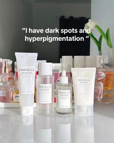 Centella for dark spots and hyperpigmentation Link in Centella highlights #skincarrdaily #skincare #skincareproducts #koreanskincare #koreanproducts #sensitive Ingrown Toenail Remedies, Selfcare Recipes, Skincare Organiser, Skincare Korea, Skin Care Hyperpigmentation, Oily Skin Routine