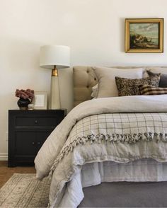 Details
75" x 95”
Medium weight / 42 oz
100% Turkish cotton
Natural cream cotton base with vertical black stripes Elegance Bedroom, Wildflower Home, Cozy Bedroom Decor Ideas, Bedding Cozy, Cozy Bedroom Decor, Grown Up Bedroom, Bedroom Decor Ideas, Bedroom Refresh, Dresser Decor