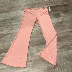 Super Lightweight Comfy Flared Casual Pants. Size Xxl Rib Flare, Ribbed Flares, No Boundaries, Flare Pants, Boundaries, Casual Pants, Pant Jumpsuit, Wide Leg, Pants For Women