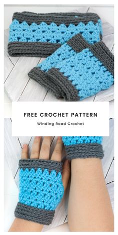 Gloves Ideas, Crochet Tree Skirt, Winding Road Crochet, Gloves Crochet