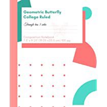 a book cover with an abstract design and the title, geometric butterfly college bulletin sample no 1