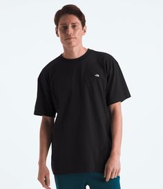 The 100% cotton Men’s Short-Sleeve Heavyweight Relaxed Tee has the casual design to complement its sturdy construction—perfect for all-day wear, any day of the year. Men's Men's T-shirts [North Face, Northface, thenorthface, the northface, TNF, tnf] North Face Shirts, Tee Shirt Homme, Casual Design, Men Short Sleeve, North Face, The North Face, The Year, The 100, Mens T